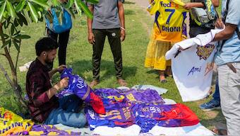 Online gambling addiction forced the security guard to steal IPL jerseys from BCCI office. Image: PTI
