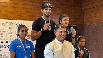 Uttar Pradesh's Simran won gold in the Women’s 200m T12 event in 24.80 seconds. Image credit: Indian Open Para Athletics Championship