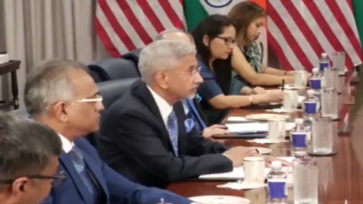 EAM S Jaishankar during his meeting with US Secretary of Defence Pete Hegseth at Pentagon on Tuesday. ANI EAM S Jaishankar during his meeting with US Secretary of Defence Pete Hegseth at Pentagon on Tuesday. ANI