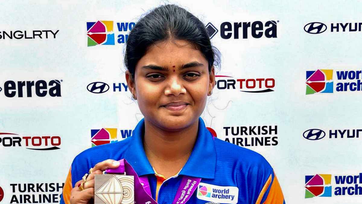 Jyothi Surekha Vennam has been the standout performer among the Indians at Archery World Cup Stage 4 in Madrid. PTI Jyothi Surekha Vennam has been the standout performer among the Indians at Archery World Cup Stage 4 in Madrid. PTI