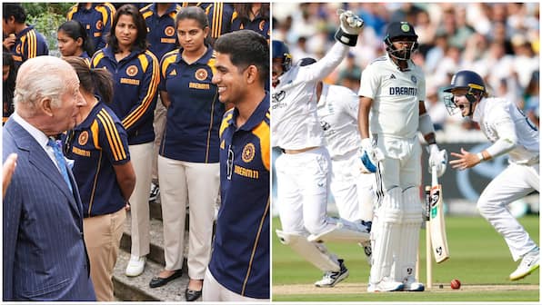 King Charles reacts to Mohammed Siraj's heartbreaking dismissal at Lord's, enquires about Akash Deep's sister