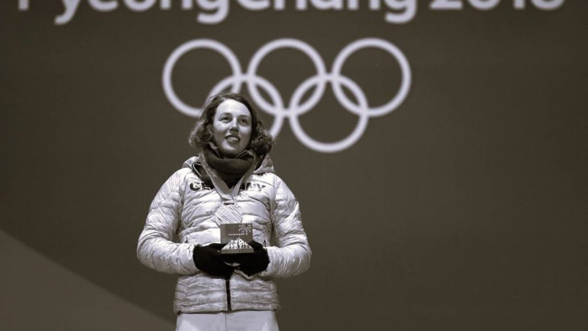 Laura Dahlmeier died on a mountain peak in the Karakoram mountain range. IOC Laura Dahlmeier died on a mountain peak in the Karakoram mountain range. IOC