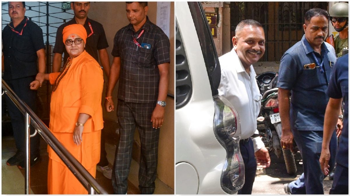 Pragya Singh Thakur, Lt Col Prasad Purohit. Image: PTI, News18 Pragya Singh Thakur, Lt Col Prasad Purohit. Image: PTI, News18