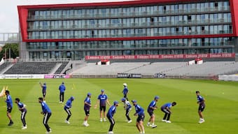 There is a high chance of rain disrupting several overs during the India vs England 4th Test in Manchester. Image: AP
