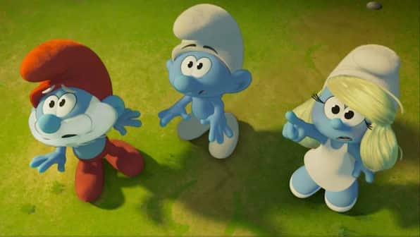 Smurfs movie review: Rihanna & all-star cast take you on a nostalgic trip but lacks magic