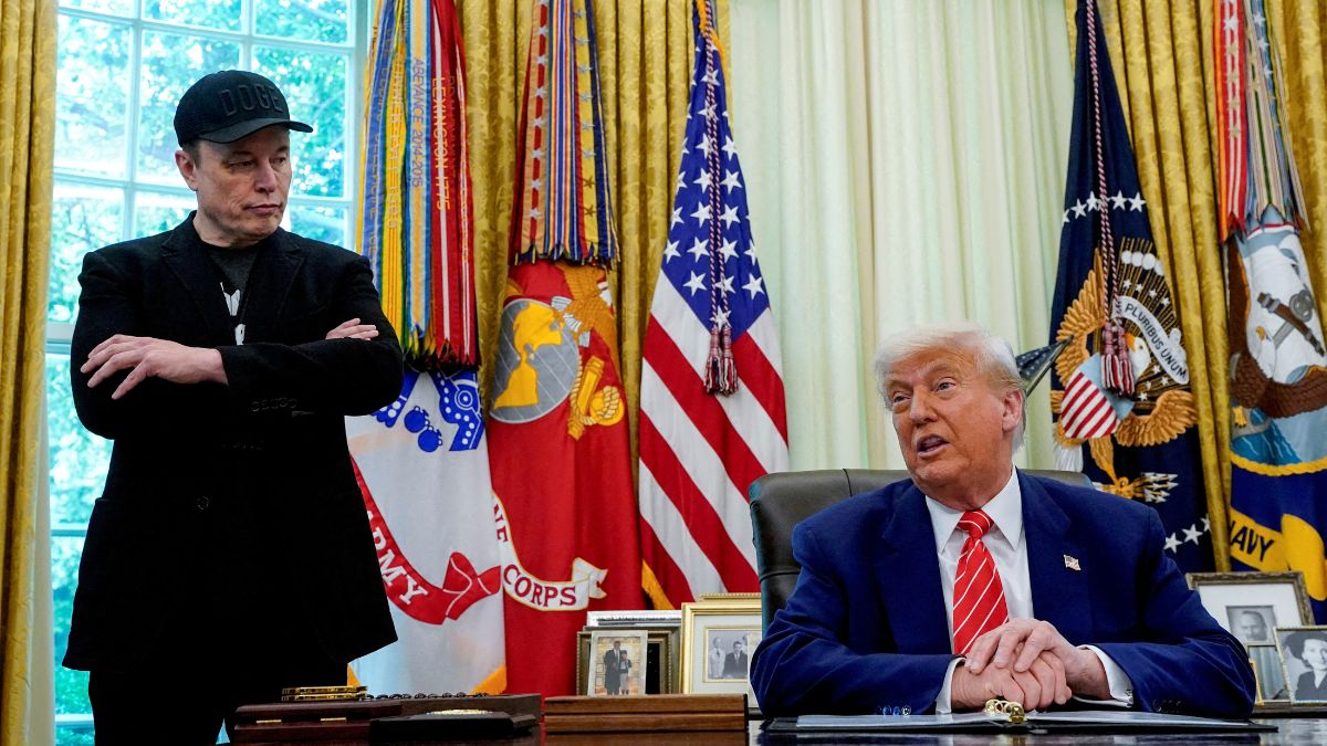 US President Donald Trump and Elon Musk attend a press conference in the Oval Office of the White House in Washington, DC, US, May 30, 2025. File Image/Reuters US President Donald Trump and Elon Musk attend a press conference in the Oval Office of the White House in Washington, DC, US, May 30, 2025. File Image/Reuters