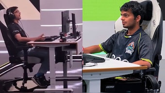 Nihal Sarin is the second Indian Grandmaster to reach the chess tournament quarter-finals at the Esports World Cup 2025. Images: ChessBase India/@S8ulesports on X
