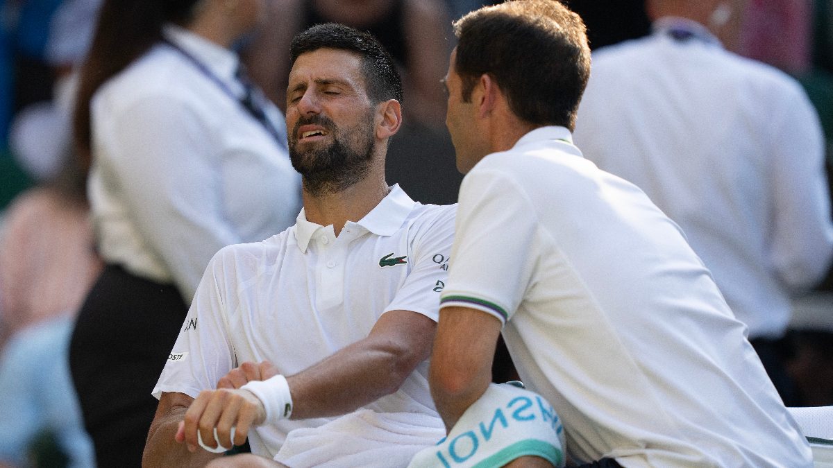 At 38, Novak Djokovic is struggling to reach the Grand Slam finals. Image: Reuters At 38, Novak Djokovic is struggling to reach the Grand Slam finals. Image: Reuters