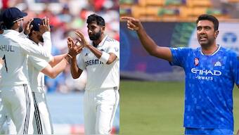 R Ashwin has shared some valuable advice for Indian bowlers ahead of Day 2 in the Lord's Test. Images: Reuters/PTI 