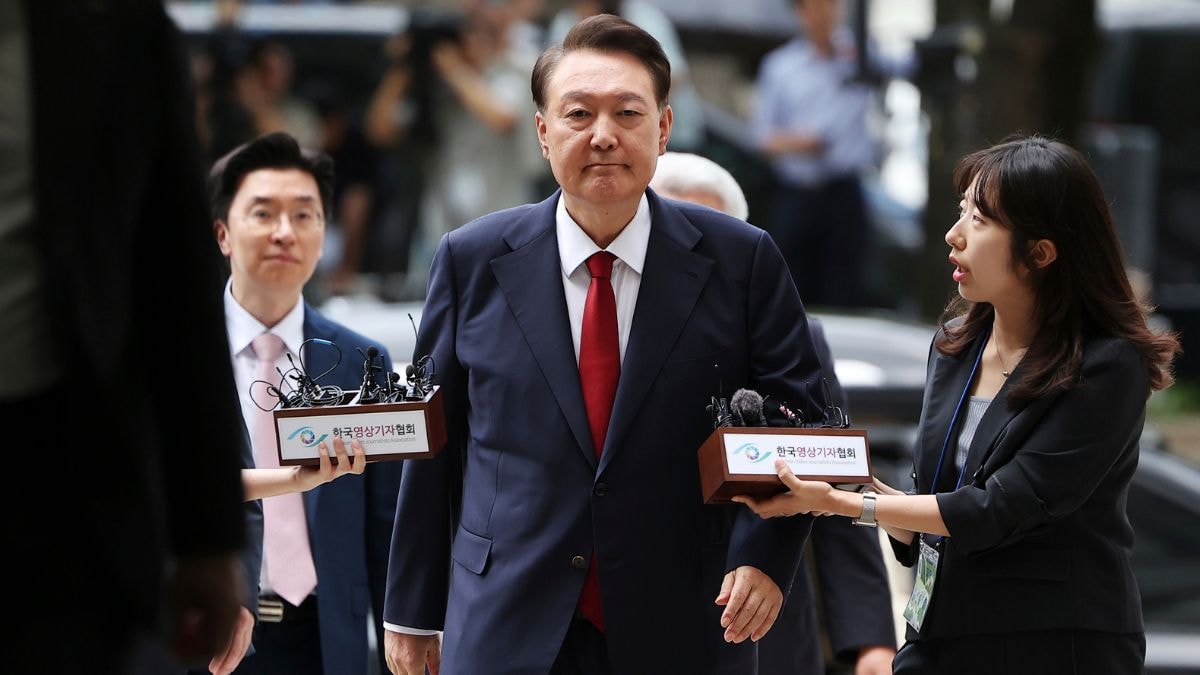 South Korean court approves arrest of ex-President Yoon over martial law case