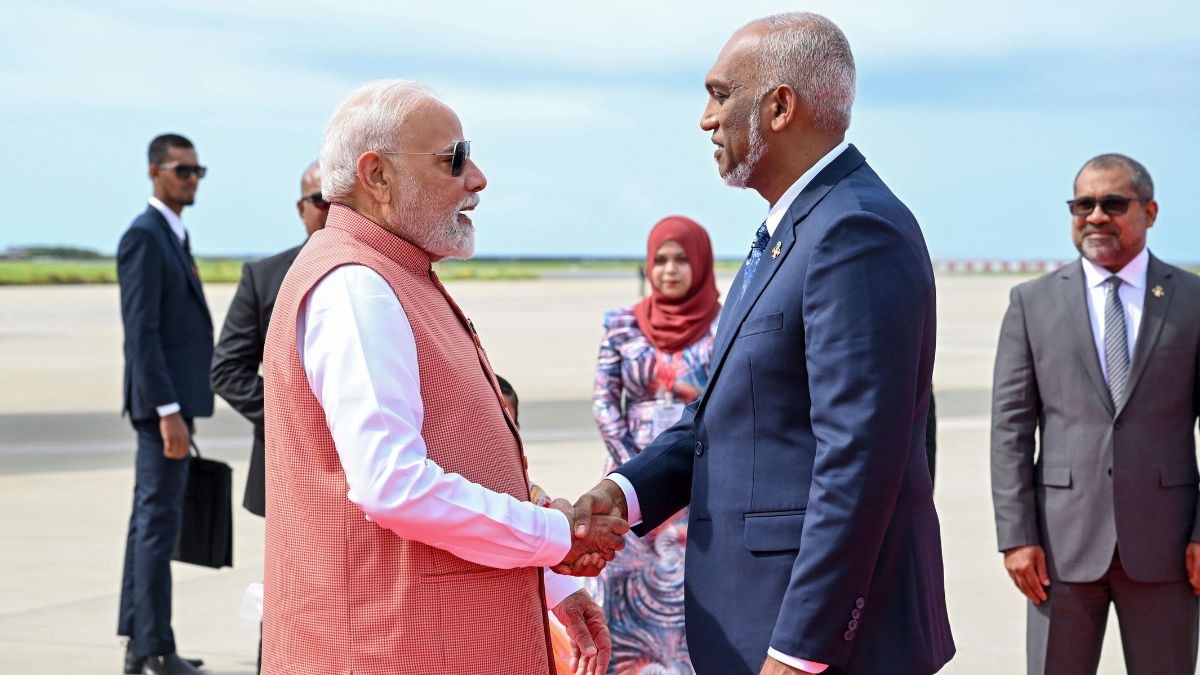 'A symbol of 'trust and strong partnership': PM Modi, Prez Muizzu inaugurate Maldives defence ministry building