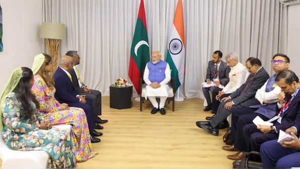 PM Modi meets Maldivian leaders, says India looks forward to deepening ties in tech, energy and climate