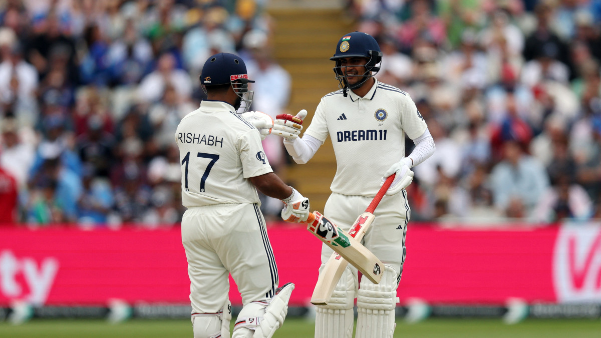 Rishabh Pant and Shubman Gill have smashed 27 of the 36 sixes that India have collected so far in the Test series against England. Reuters Rishabh Pant and Shubman Gill have smashed 27 of the 36 sixes that India have collected so far in the Test series against England. Reuters