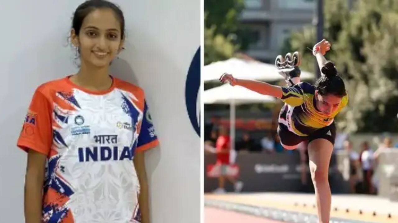 Shreyasi Joshi of India claimed two gold medals at 2025 Asian Roller Skating Championships