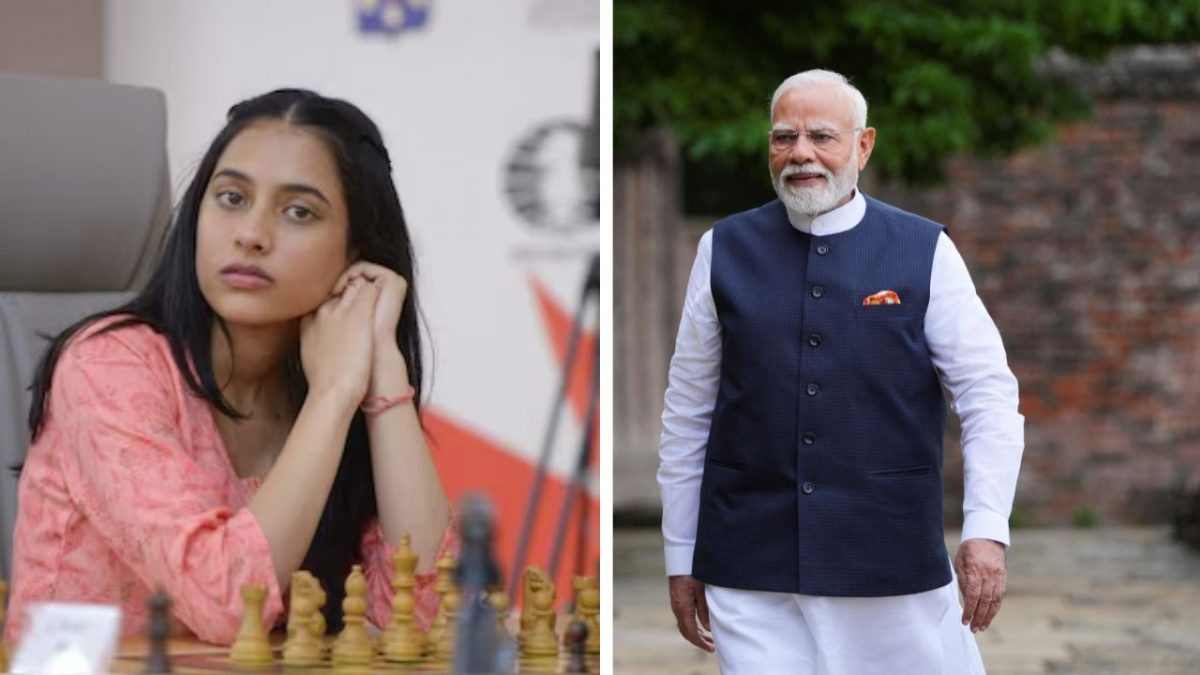 PM Modi congratulates Divya Deshmukh on winning FIDE Women's World Cup 2025 PM Modi congratulates Divya Deshmukh on winning FIDE Women's World Cup 2025
