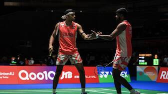 Satwiksairaj Rankireddy and Chirag Shetty lost to Liang Wei Keng and Wang Chang of China. Image: BAI