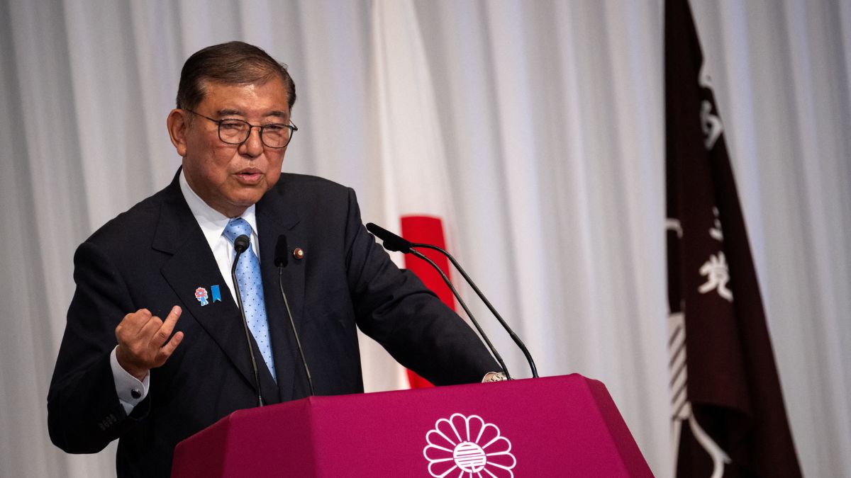 Japan's Prime Minister Shigeru Ishiba attends a press conference at the headquarters of the Liberal Democratic Party (LDP) in Tokyo on July 21, 2025, the day after the prime minister's coalition lost its upper house majority. File Image/Pool via Reuters Japan's Prime Minister Shigeru Ishiba attends a press conference at the headquarters of the Liberal Democratic Party (LDP) in Tokyo on July 21, 2025, the day after the prime minister's coalition lost its upper house majority. File Image/Pool via Reuters