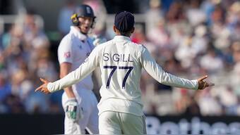 India captain Shubman Gill had quite the face-off with England opener Zak Crawley in the final over of the third day of the third Test. PTI