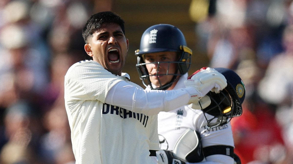 Shubman Gill has smashed consecutive centuries since taking over as India's new Test captain. Image: Reuters
Shubman Gill has smashed consecutive centuries since taking over as India's new Test captain. Image: Reuters