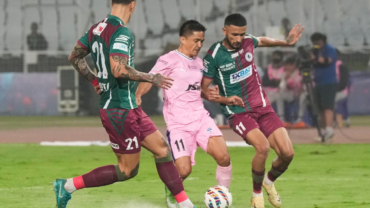 Sunil Chhetri asked the players to keep training and stay ready as he hoped ISL will be back soon. Image: PTI Sunil Chhetri asked the players to keep training and stay ready as he hoped ISL will be back soon. Image: PTI