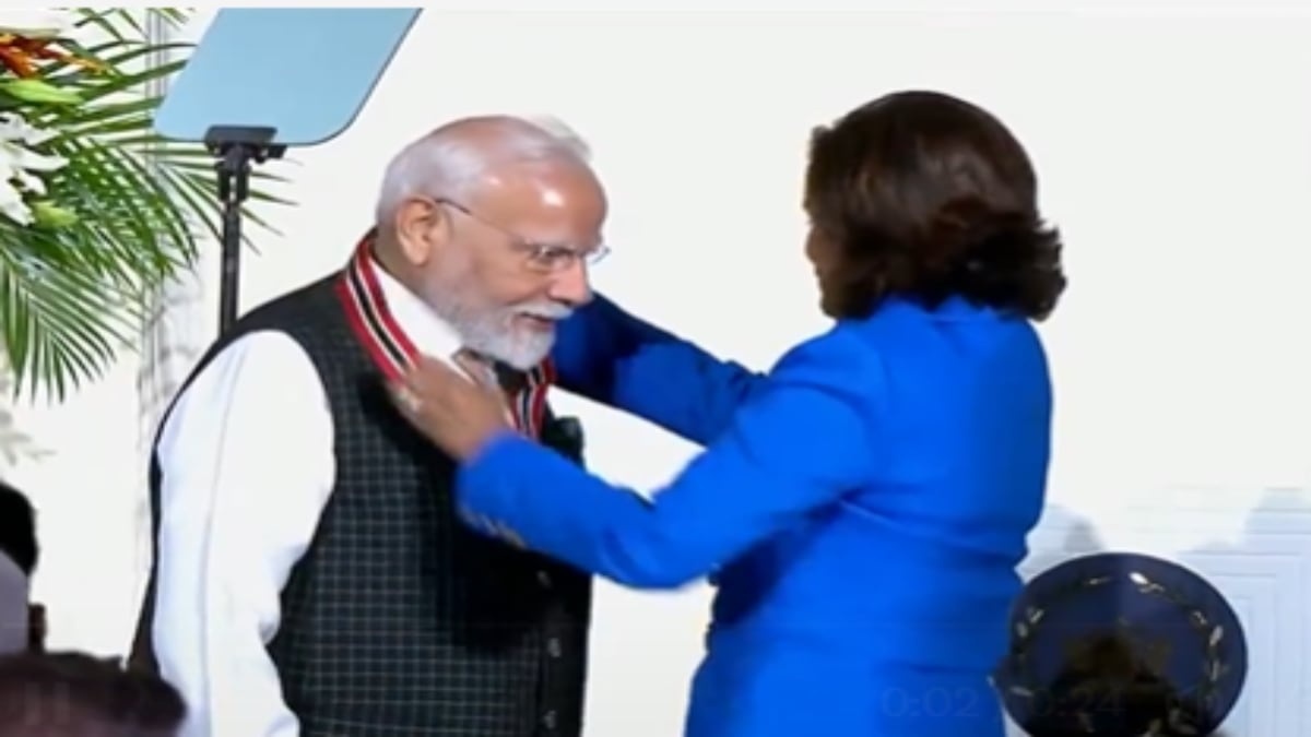 WATCH: PM Modi conferred with Trinidad and Tobago’s highest civilian honour