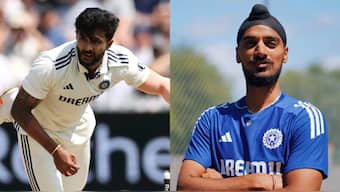 Team India has been plagued with multiple injuries with Nitish Reddy and Arshdeep Singh being the latest victims. Images: Reuters/BCCI
