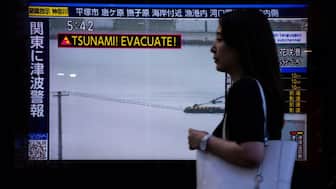 After Wednesday’s powerful quake and the resulting tsunami warnings, attention on Tatsuki’s manga has resurfaced. AP
