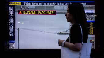 After Wednesday’s powerful quake and the resulting tsunami warnings, attention on Tatsuki’s manga has resurfaced. AP
