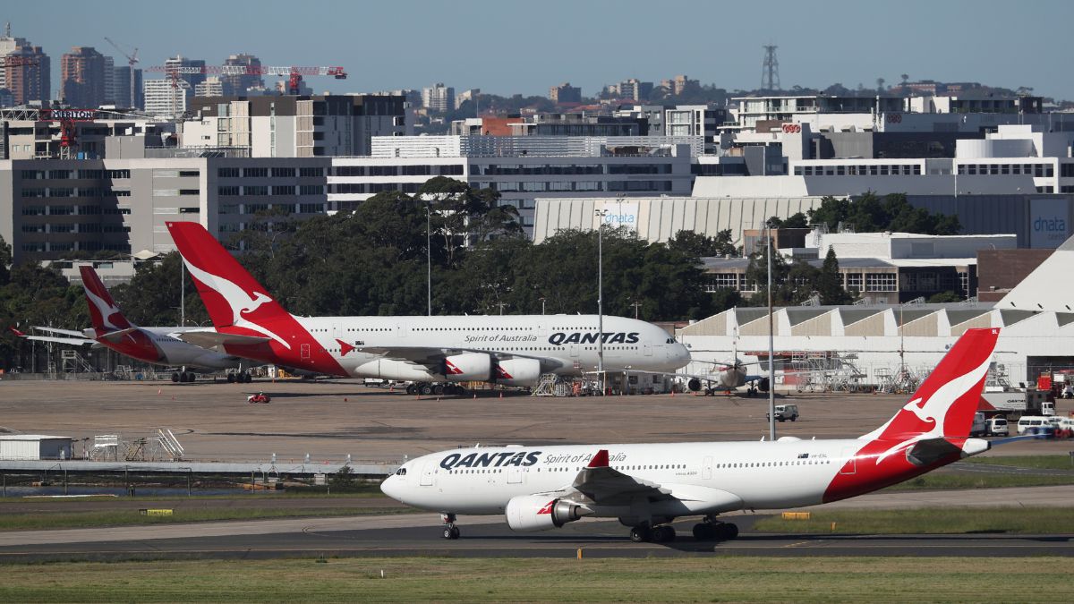 FILE PHOTO: Qantas planes are seen at Kingsford Smith International Airport in Sydney. Reuters FILE PHOTO: Qantas planes are seen at Kingsford Smith International Airport in Sydney. Reuters