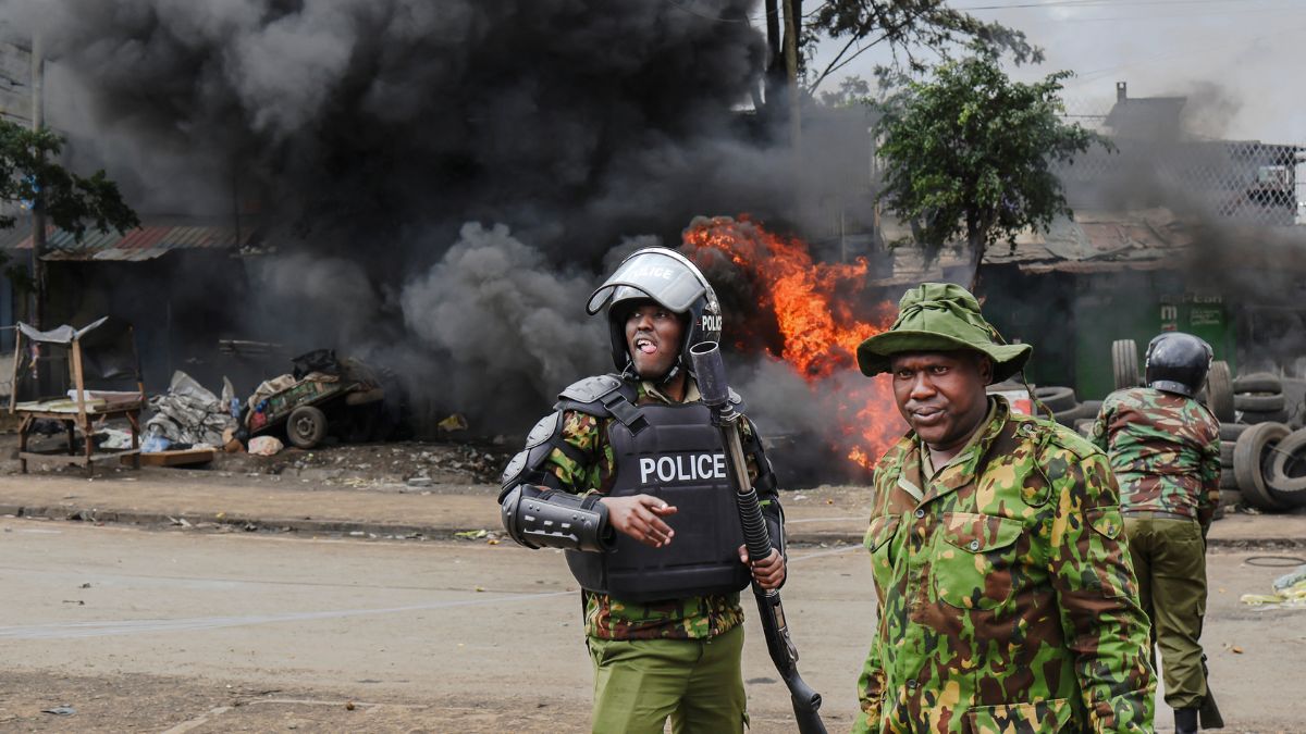 Kenya capital locked down as protesters-police clashes continue, at least 10 reported killed Kenya capital locked down as protesters-police clashes continue, at least 10 reported killed