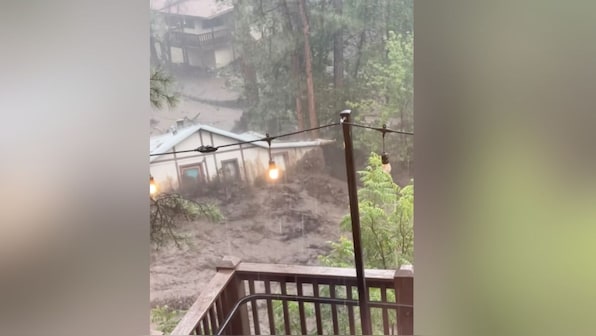Watch | New Mexico flood video, house swept away by 200-foot wave in Rio Ruidoso River