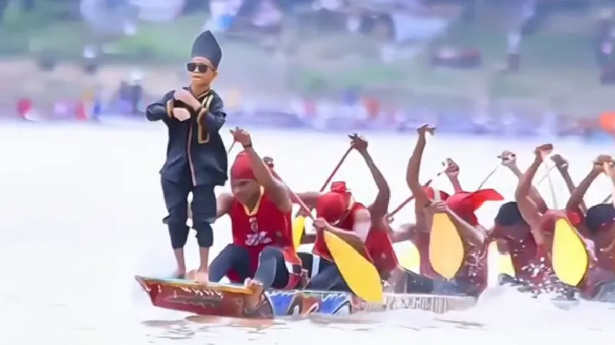 Indonesian boy’s ‘aura farming’ dance on boat takes internet by storm: Who is he? Indonesian boy’s ‘aura farming’ dance on boat takes internet by storm: Who is he?