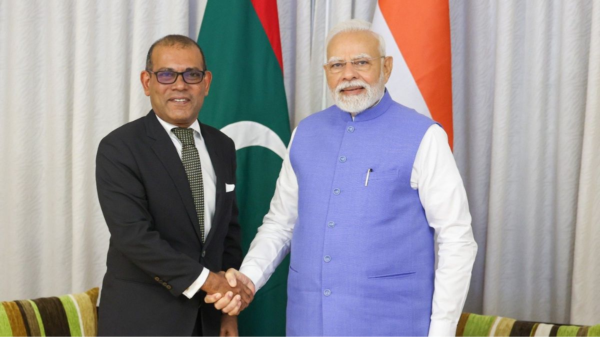 PM Modi meets Muizzu critic Nasheed, 'a strong advocate of deeper India-Maldives friendship' PM Modi meets Muizzu critic Nasheed, 'a strong advocate of deeper India-Maldives friendship'