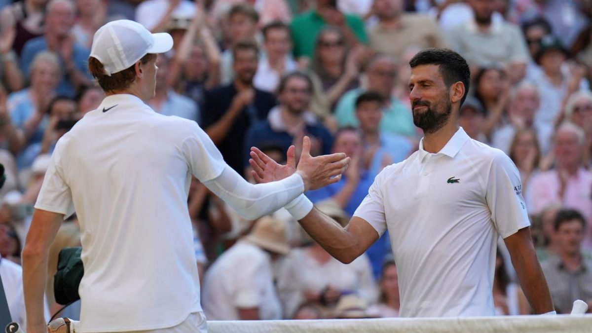 Jannik Sinner defeats Novak Djokovic in straight sets; Sets up Alcaraz showdown in Wimbledon 2025 final Jannik Sinner defeats Novak Djokovic in straight sets; Sets up Alcaraz showdown in Wimbledon 2025 final