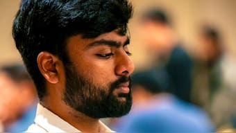 Harikrishnan A Ra became India's 87th Grandmaster. Image: @chesscom_in