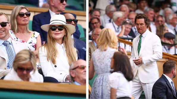 From Nicole Kidman to Matthew McConaughey: Stars align at Centre Court to witness the colossal Carlos Alcaraz vs Jannik Sinner clash unfold in the Wimbledon 2025 final