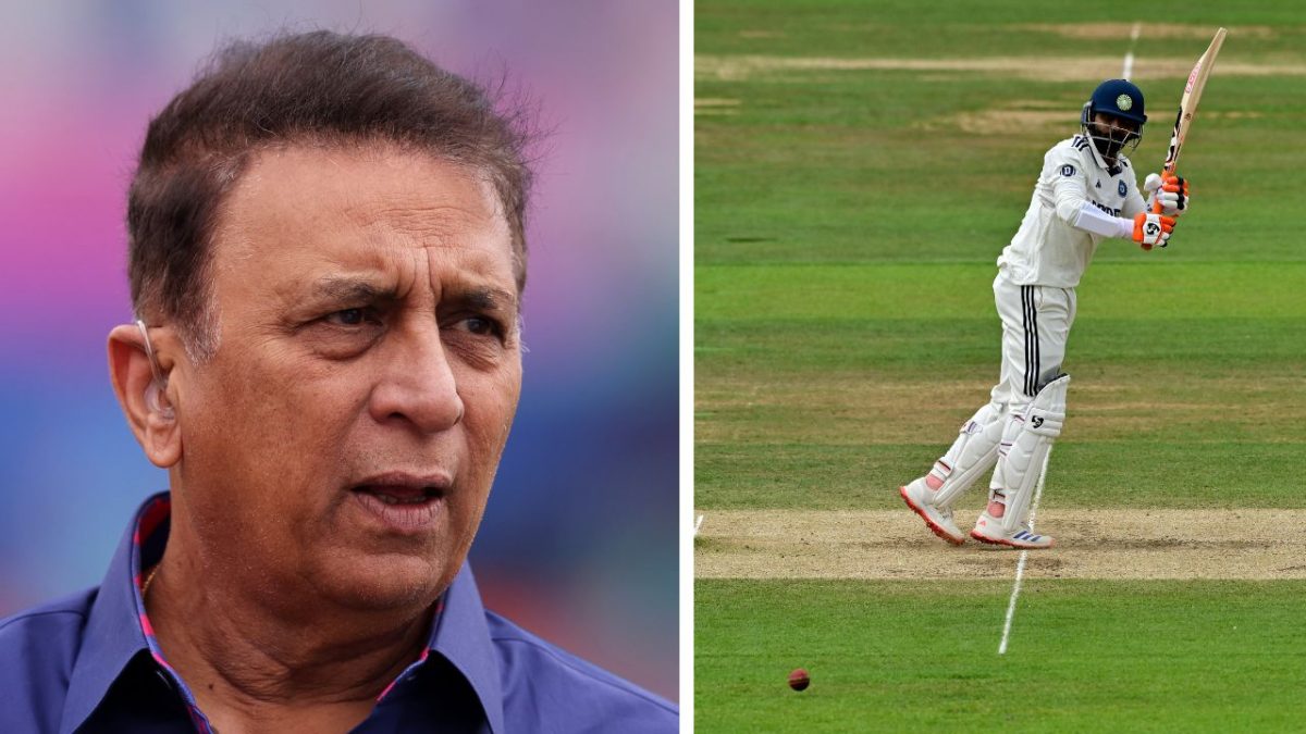 Sunil Gavaskar talks about Ravindra Jadeja's batting following the culmination of India vs England 3rd Test. AFP Sunil Gavaskar talks about Ravindra Jadeja's batting following the culmination of India vs England 3rd Test. AFP