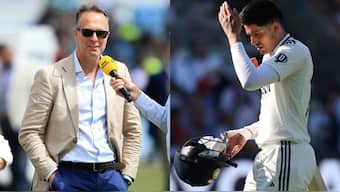 Michael Vaughan takes a cheeky dig at Team India. AFP/AP 