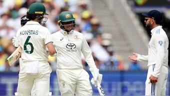 Virat Kohli and Sam Konstas indulged in a furious battle during Boxing Day Test. AFP