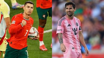 Lionel Messi overtakes Cristiano Ronaldo to become player with most non-penalty goals.