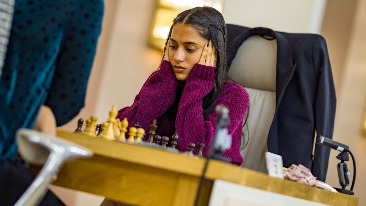 Divya Deshmukh sails into the semi-finals of the FIDE Women's World Cup 2025. @FIDE_chess Divya Deshmukh sails into the semi-finals of the FIDE Women's World Cup 2025. @FIDE_chess