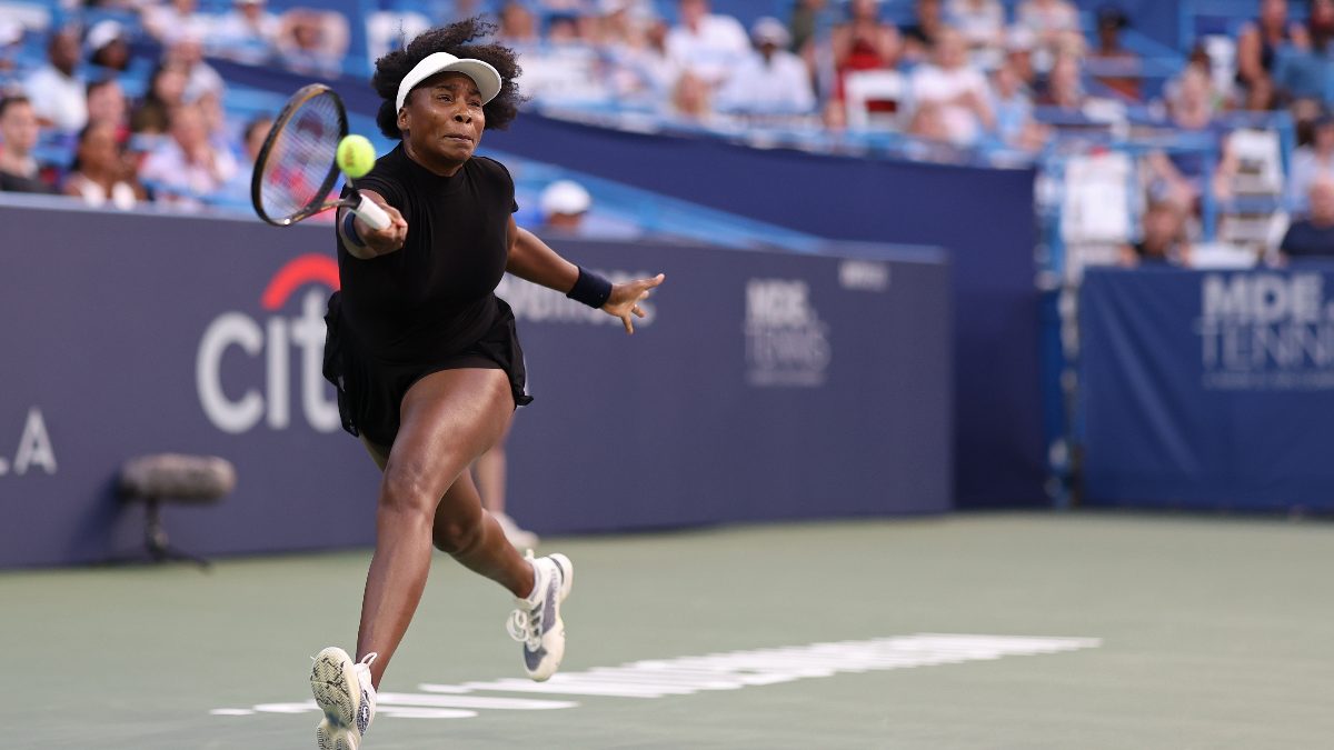 Venus Williams reveals engagement to Andrea Preti after becoming oldest WTA match-winner since 2004: 'My fiancé is here' Venus Williams reveals engagement to Andrea Preti after becoming oldest WTA match-winner since 2004: 'My fiancé is here'