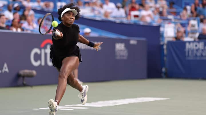 Venus Williams reveals engagement to Andrea Preti after becoming oldest WTA match-winner since 2004: 'My fiancé is here' Venus Williams reveals engagement to Andrea Preti after becoming oldest WTA match-winner since 2004: 'My fiancé is here'