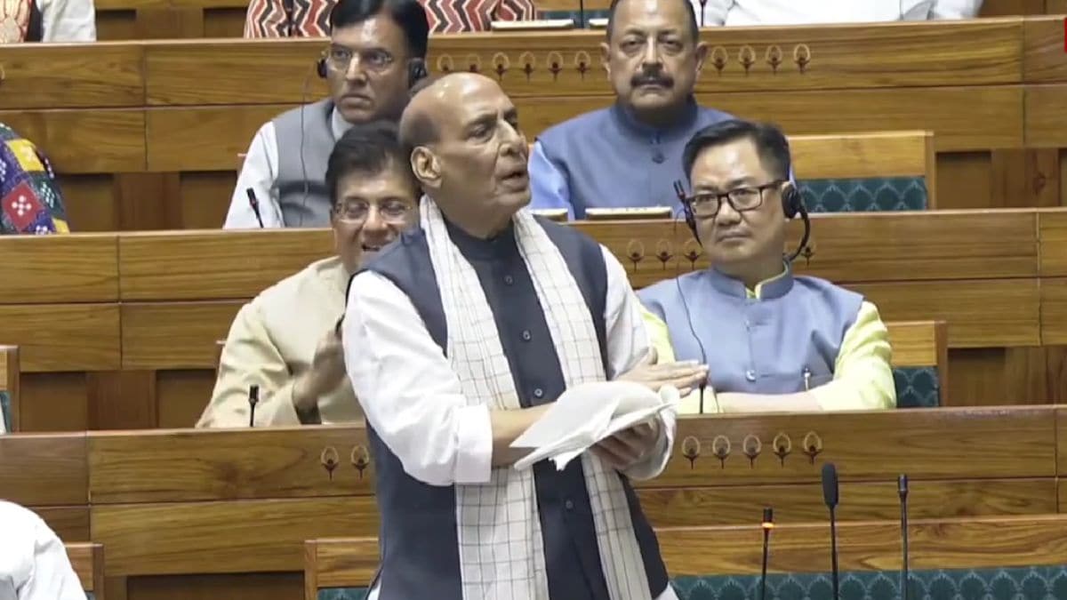 ‘No important asset of ours was damaged’: Rajnath Singh on Op Sindoor debate in Lok Sabha
