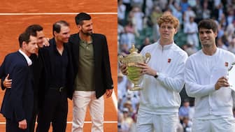 Wimbledon 2025's viewership success has shown that the tennis fans have already moved on from the Fab Four. Images: Reuters
