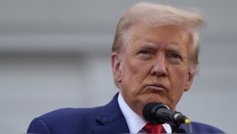 US President Donald Trump. AP File