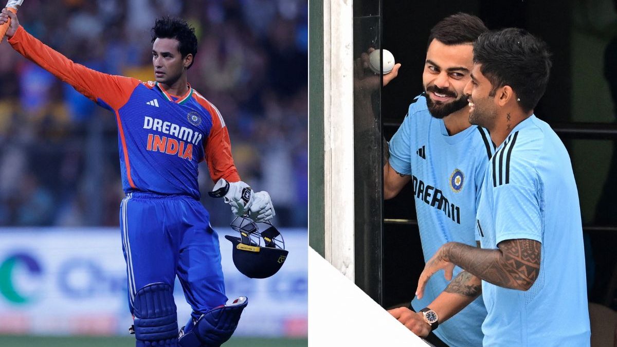 Abhishek Sharma joins Virat Kohli & SKY in elite T20I club, beats SRH teammate Travis Head Abhishek Sharma joins Virat Kohli & SKY in elite T20I club, beats SRH teammate Travis Head
