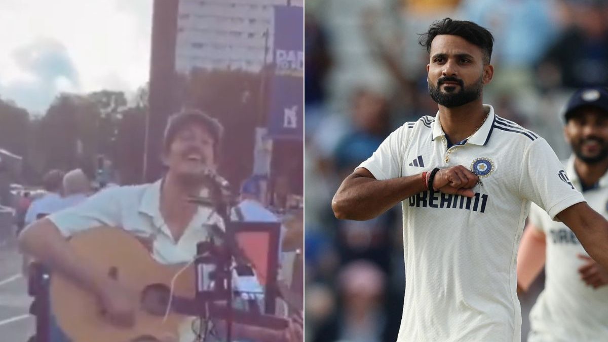WATCH – English fan creates special song for Akash Deep after his Edgbaston heroics shock home team WATCH – English fan creates special song for Akash Deep after his Edgbaston heroics shock home team