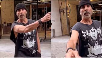 Akshay Kumar angry at a fan for recording him without his permission in London, video goes viral- Watch
