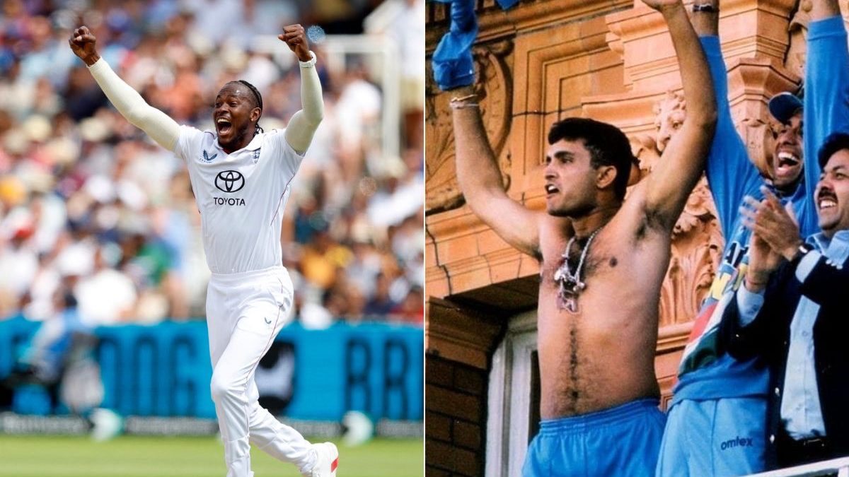 How memories of Ganguly's shirt swinging at Lord's inspired Jofra's match-deciding spell How memories of Ganguly's shirt swinging at Lord's inspired Jofra's match-deciding spell
